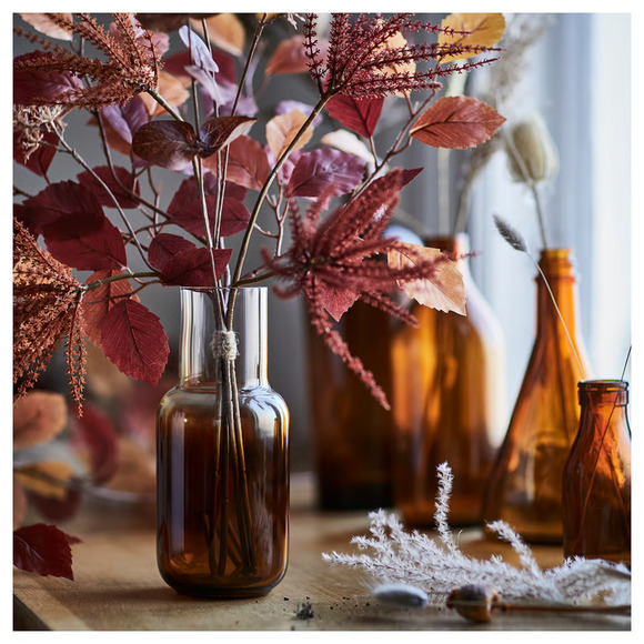 IKEA HÖSTAGILLE HOSTAGILLE Vase, Brown, 8¼" (706.003.34) NEW - Picture 3 of 3